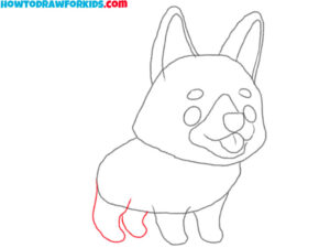 How to Draw a Cartoon German Shepherd - Drawing Tutorial For Kids