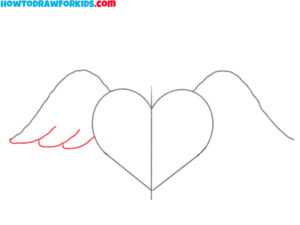 How to Draw a Heart With Wings - Easy Drawing Tutorial For Kids