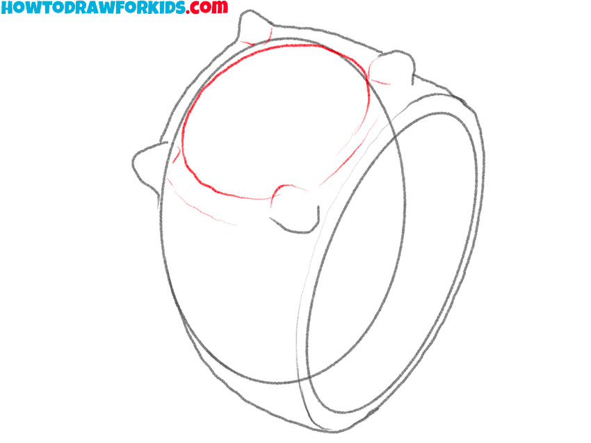 how to draw cat noir ring for beginners
