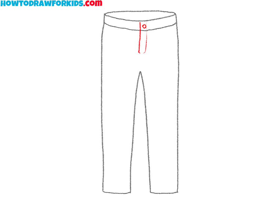 how to draw pants for beginners