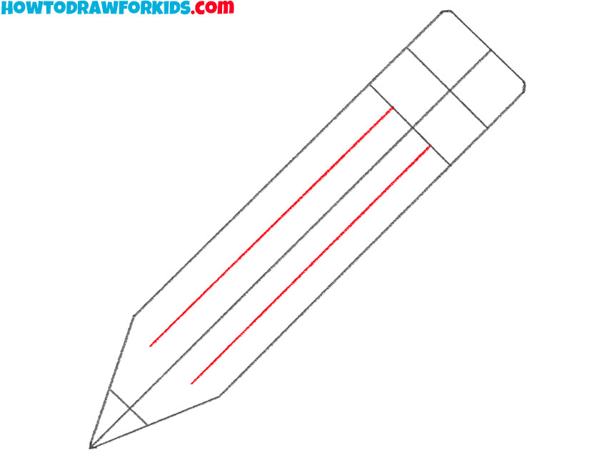 How to Draw a Pencil easy for Kids-saigonsouth.com.vn