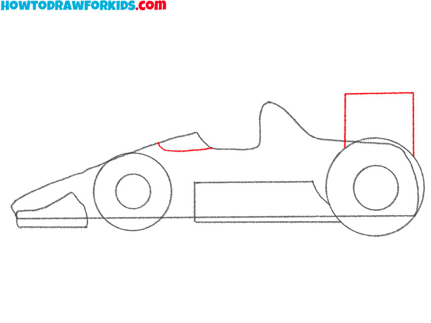 racing car drawing tutorial