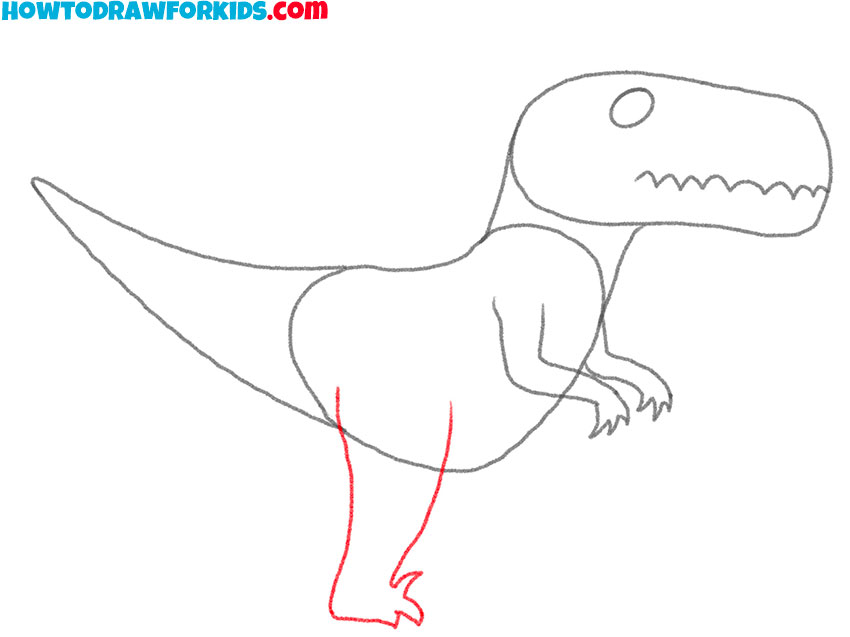velociraptor drawing lesson