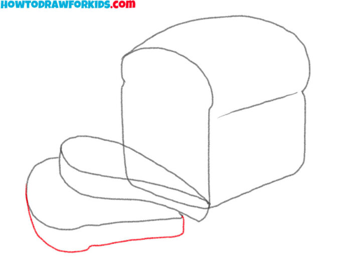 How to Draw Bread Easy Drawing Tutorial For Kids
