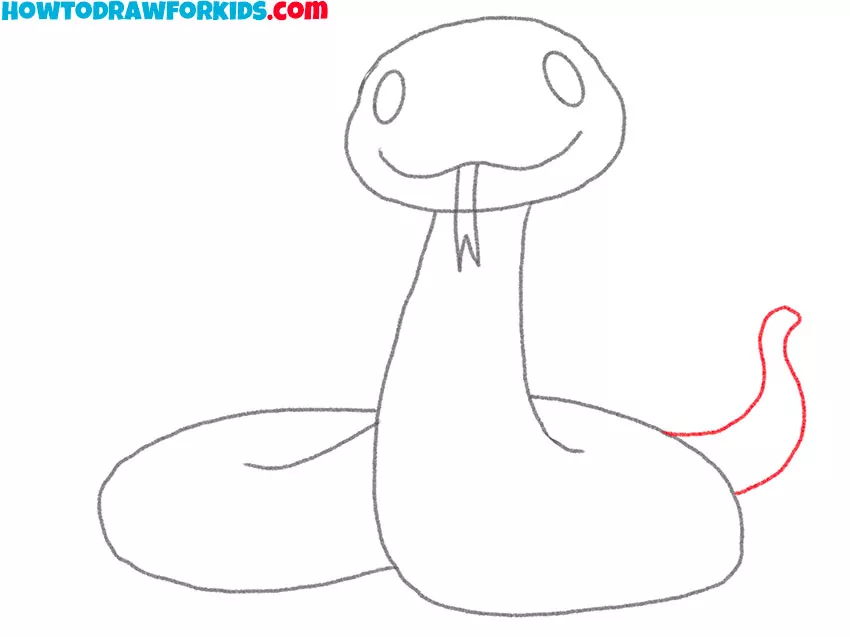 drawing the tail