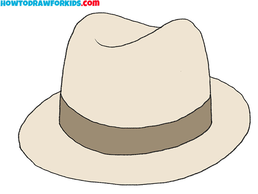hat drawing lesson