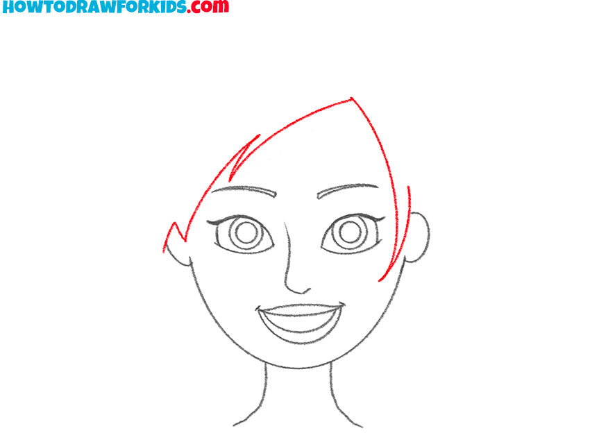 Simple line art of a mother holding her baby Vector Image
