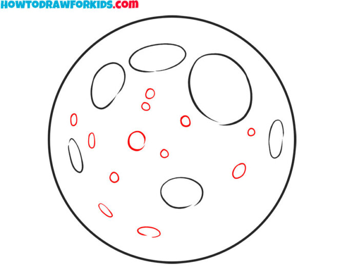 How to Draw the Moon Easy Drawing Tutorial For Kids