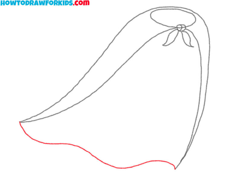 How to Draw a Cape - Easy Drawing Tutorial For Kids