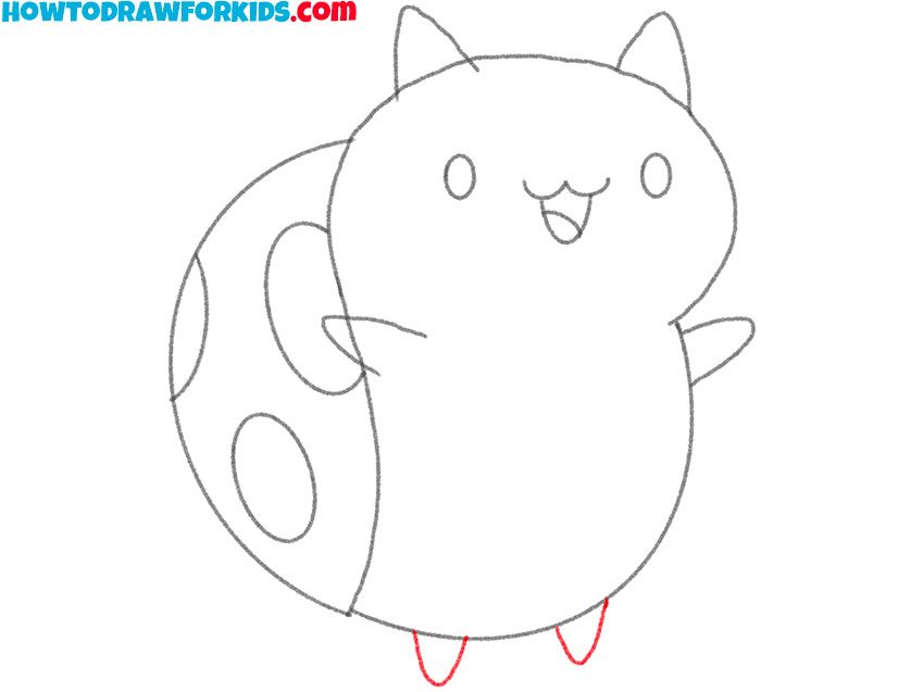 simple catbug drawing for kids
