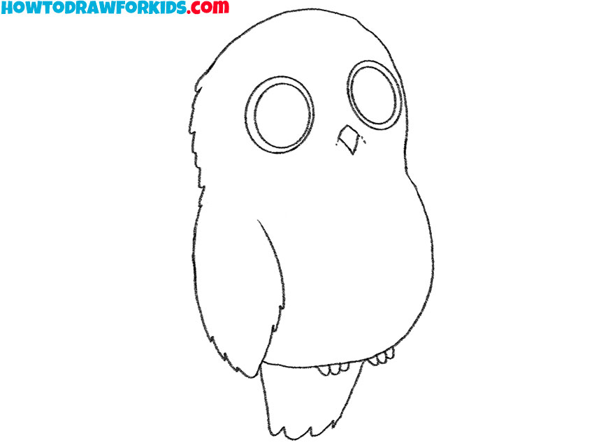easy owl drawing tutorial