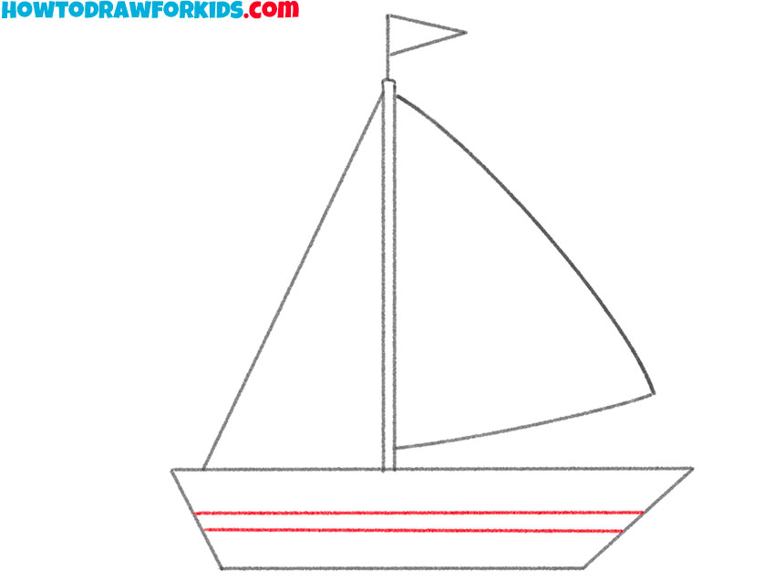easy sailboat drawing tutorial