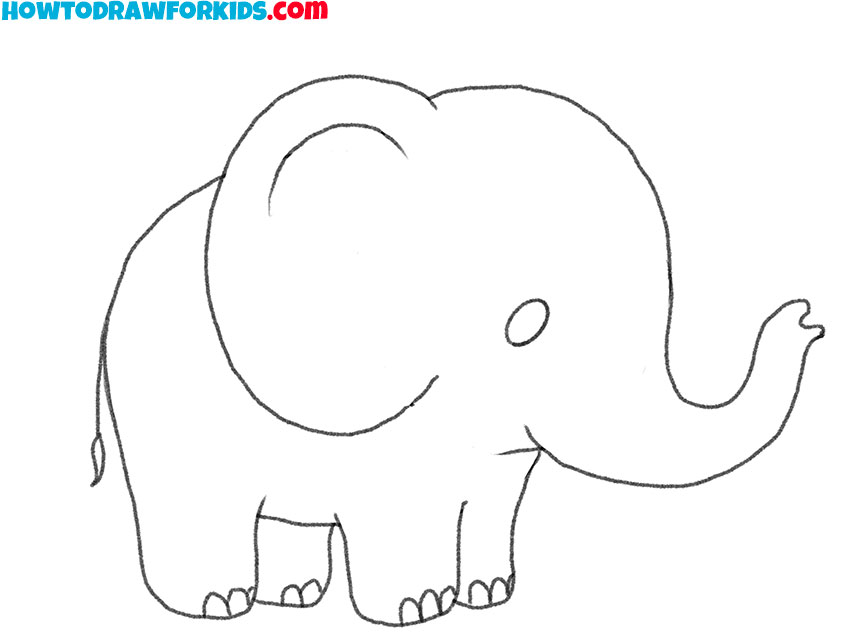 25 Easy Elephant Drawing Ideas  How to Draw an Elephant