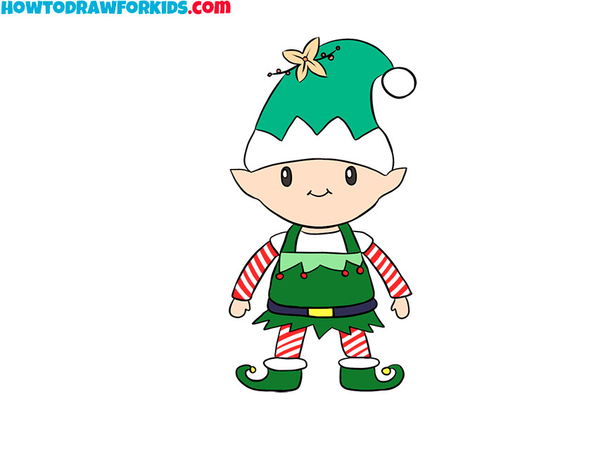 How to Draw an Elf Easy Drawing Tutorial For Kids