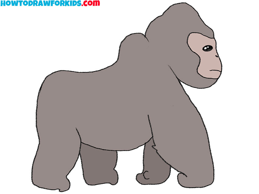 Download Vector Gorilla Gorilla Illustration Gorilla Drawing RoyaltyFree  Vector Graphic  Pixabay