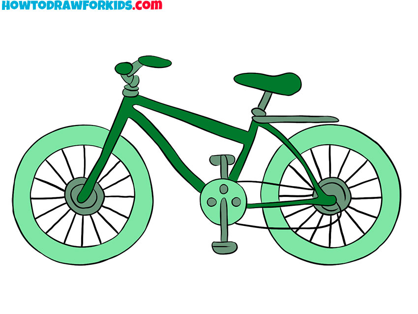 bike drawing