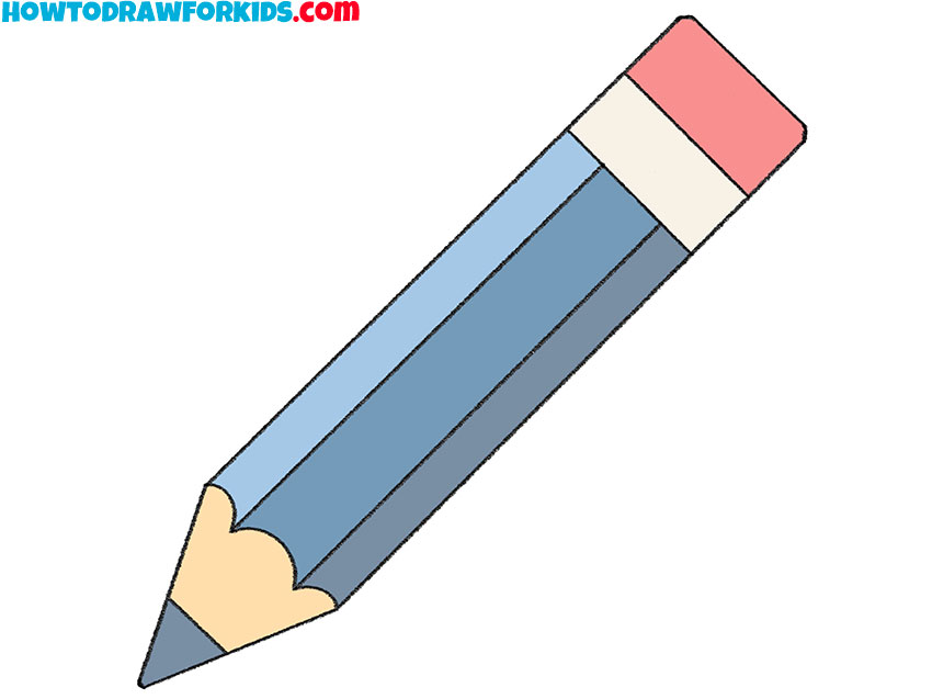 How To Draw A Pencil Easy Drawing Tutorial For Kids – Themeloader