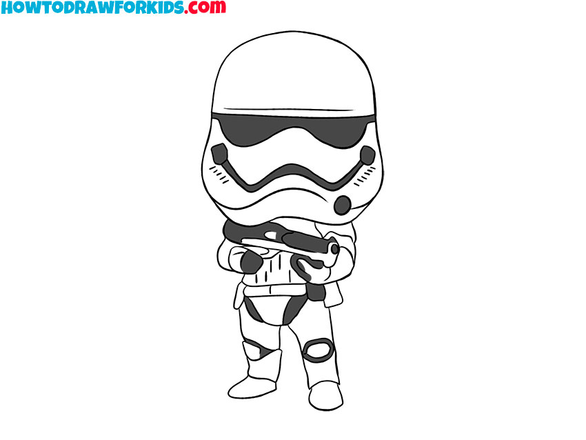 star wars stormtrooper drawing