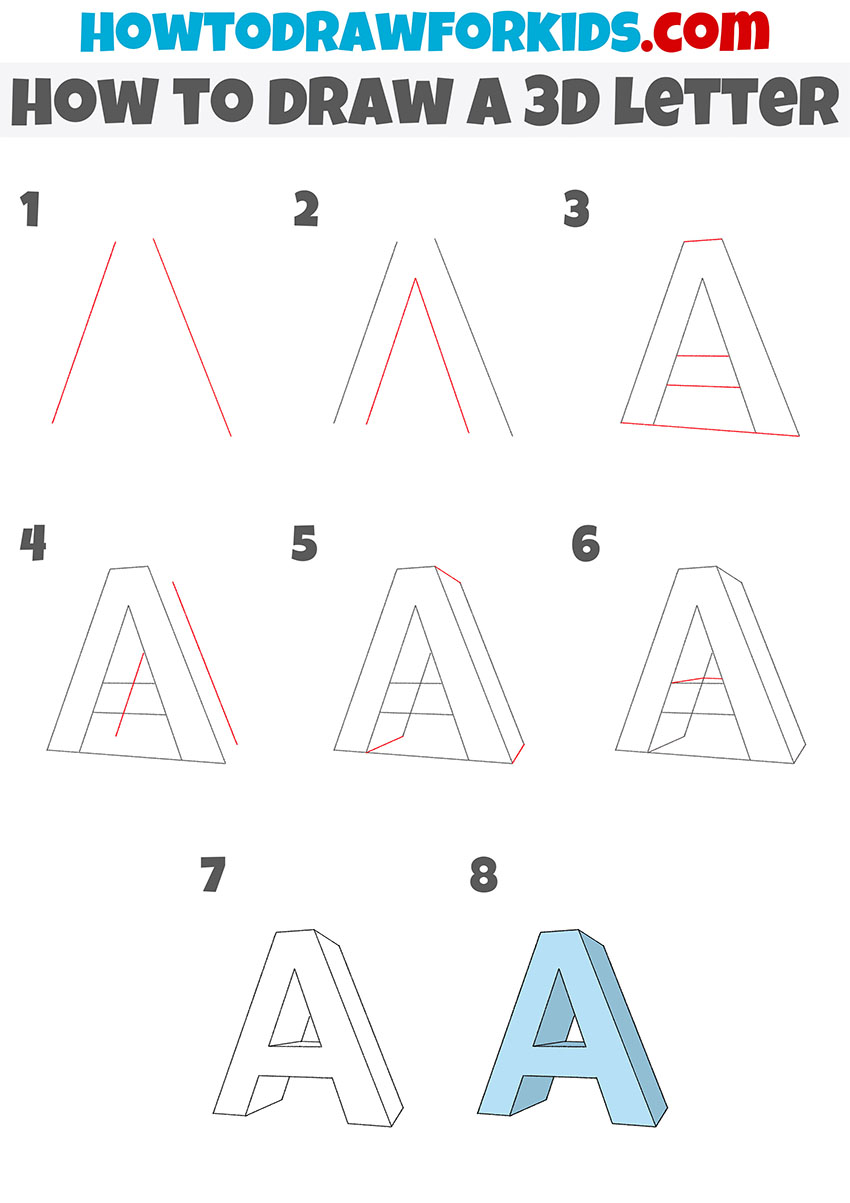 Drawing of a hole letter A in line paper 3D Trick Art Optical Illusion  Drawings  Sketch by Stefan Pabst  Artistcom