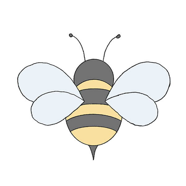 How to Draw a Bumblebee