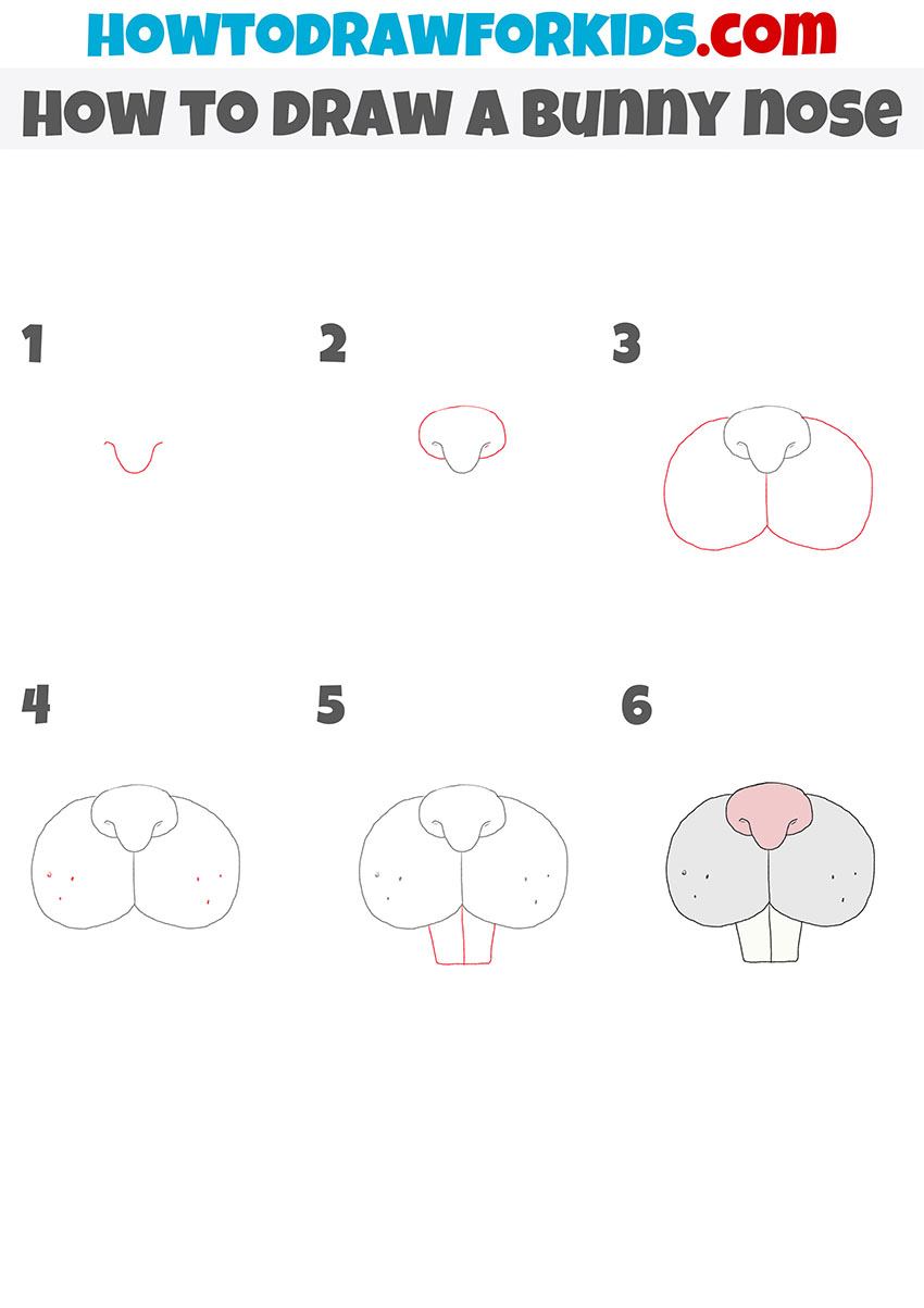 Drawing A Nose Step By Step - Nevue Fine Art Marketing