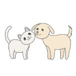How to Draw a Cat and Dog