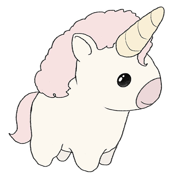 How to draw cute unicorn #unicorn #drawing #menggambar #gambarunicorn ... |  TikTok