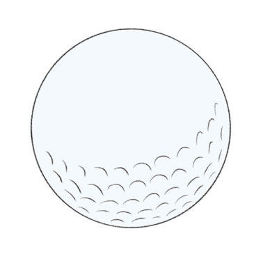 How to Draw a Golf Ball