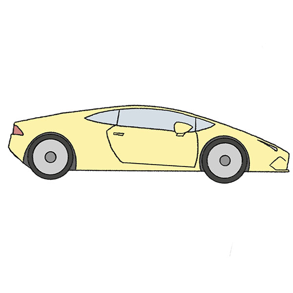 How to Draw a Lamborghini - Easy Drawing Tutorial For Kids