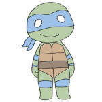 How to Draw a Turtle Ninja