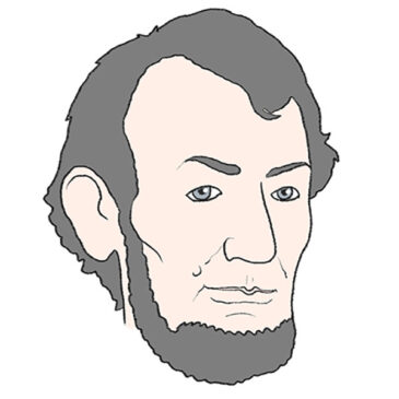 How to Draw Abraham Lincoln for Kids