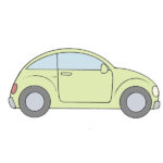 How to Draw an Easy Car