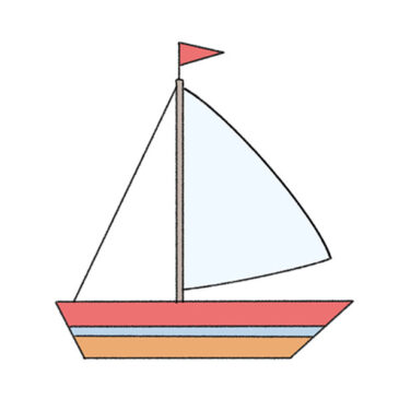 How to Draw an Easy Sailboat
