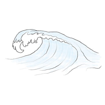 How to Draw an Ocean Wave