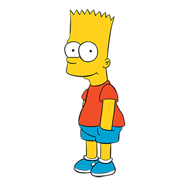 How to Draw Bart Simpson Easy Drawing Tutorial For Kids