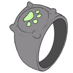 How to Draw Cat Noir Ring