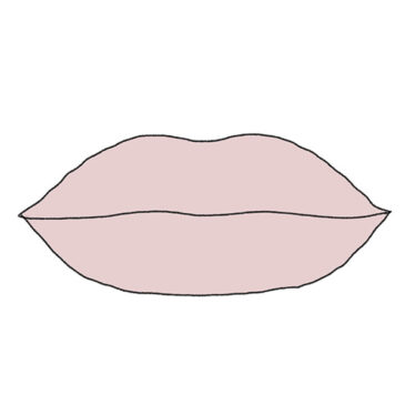 How to Draw Easy Lips