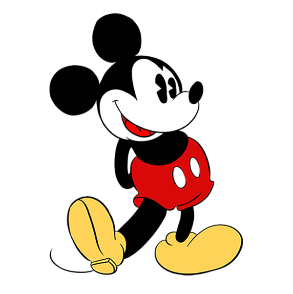 How to Draw Mickey Mouse - Easy Drawing Tutorial For Kids