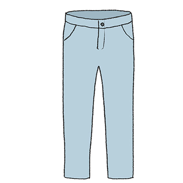 How to Draw Pants