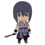 How to Draw Sasuke