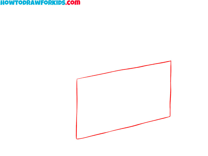 how to draw a box for kids