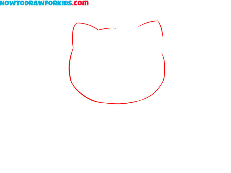 How To Draw Hello Kitty Easy Drawing Tutorial For Kids How To Draw Hello Kitty Easy Drawing Tutorial For Kids