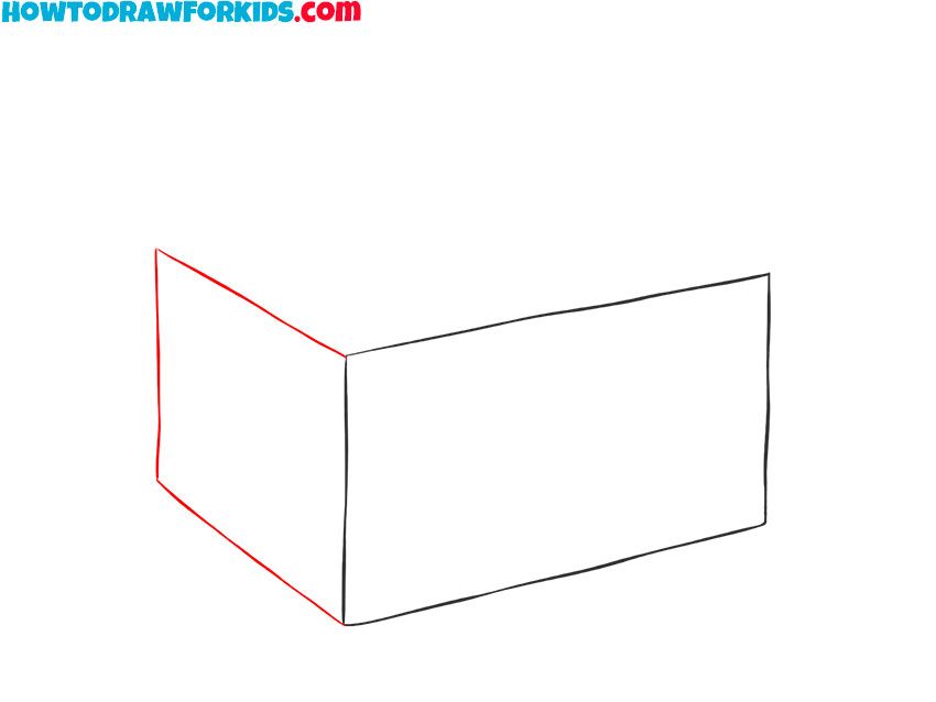 how to draw a box for beginners