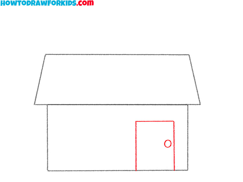 how to draw a house art hub