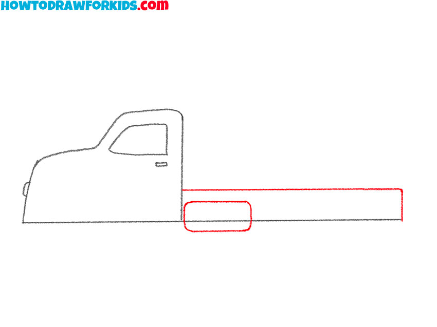 how to draw a tank truck for beginners