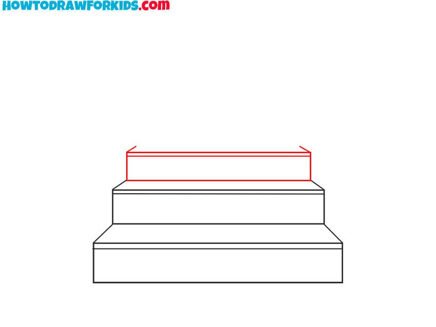 how to draw stairs for kindergarten