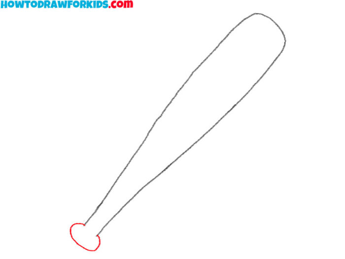 How to Draw a Baseball Bat Easy Drawing Tutorial For Kids