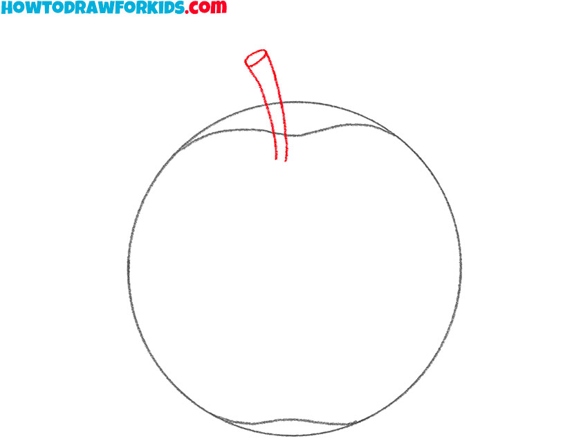how to draw a fruit for kids