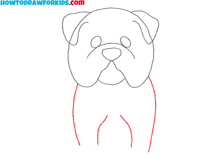 how to draw a realistic bulldog