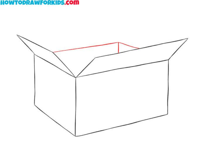 How to Draw a Box Easy Drawing Tutorial For Kids